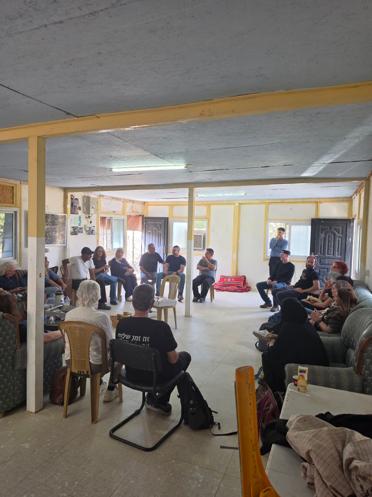 " Solidarity Activity in Khan Al-Ahmar "