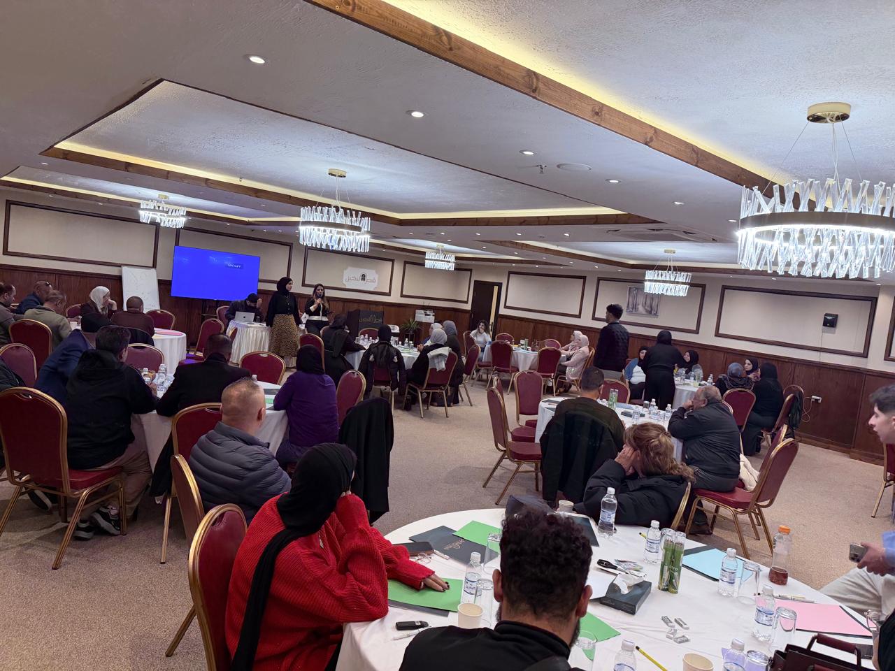 " Generations of Peace Holds a Special Meeting with Members in Jericho "